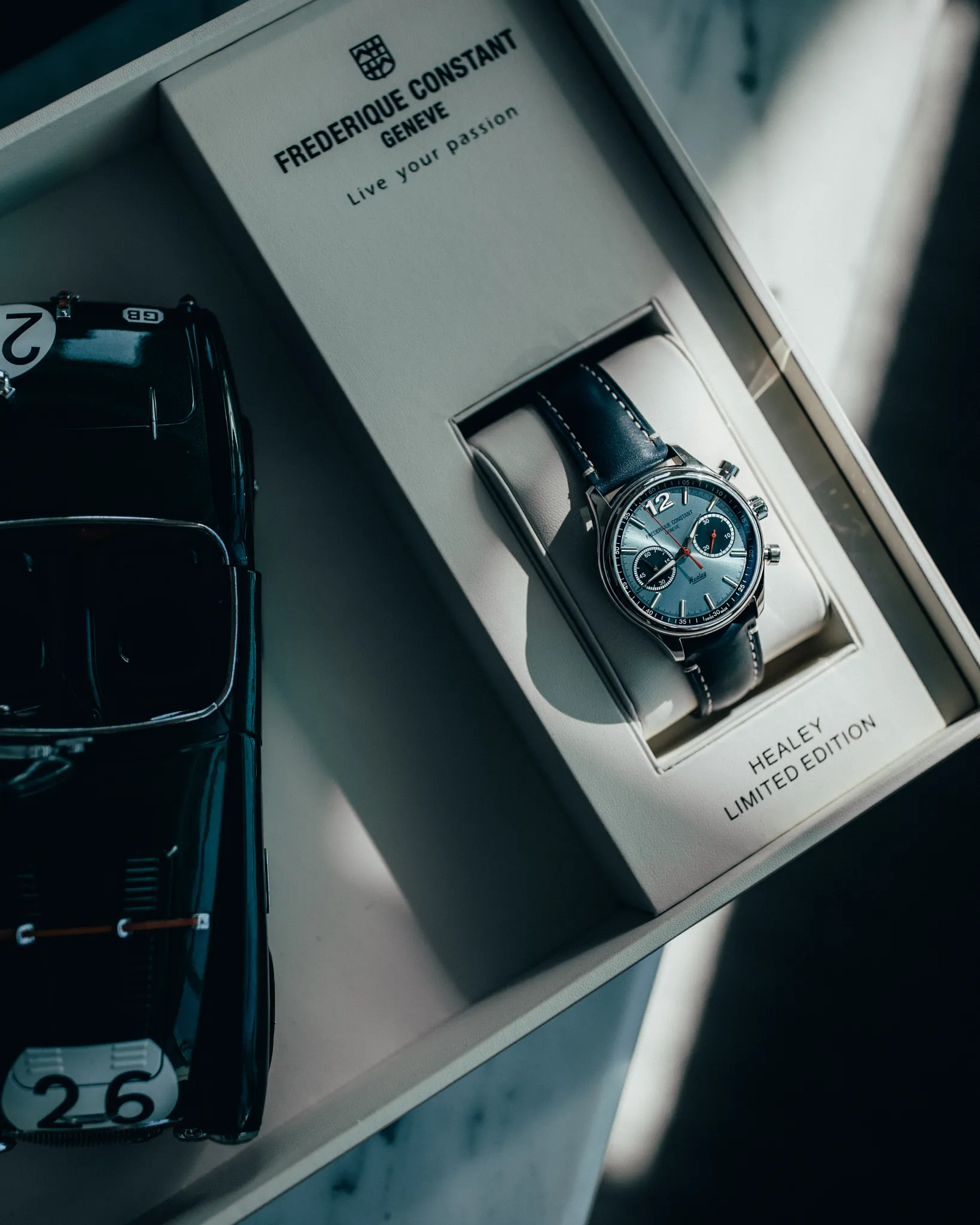Classics Vintage Rally Healey Chronograph Watch FC-397HLBN5B6